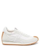 Matchesfashion.com Loewe - Flow Runner Shell And Suede Trainers - Womens - White