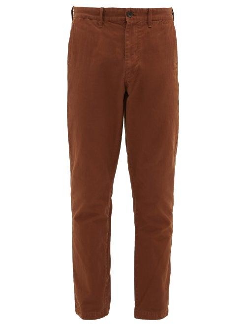 Matchesfashion.com Saturdays Nyc - John Cotton-twill Chino Trousers - Mens - Brown