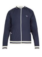 Matchesfashion.com Maison Kitsun - Fox Appliqu Windbreaker Jacket - Mens - Navy