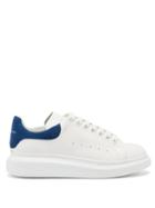 Matchesfashion.com Alexander Mcqueen - Raised-sole Leather Trainers - Mens - White Multi