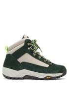 Matchesfashion.com Diemme - Cortina Canvas And Suede Hiking Boots - Mens - Green