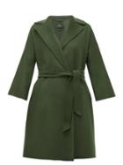 Matchesfashion.com Weekend Max Mara - Ted Coat - Womens - Dark Green