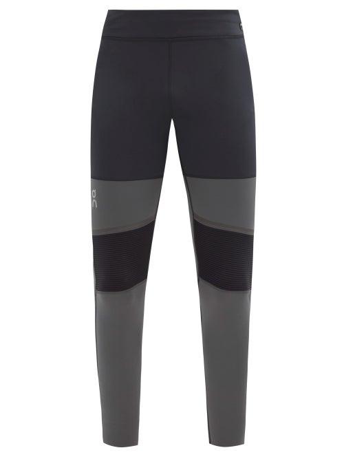 Matchesfashion.com On - Panelled Jersey Leggings - Mens - Black