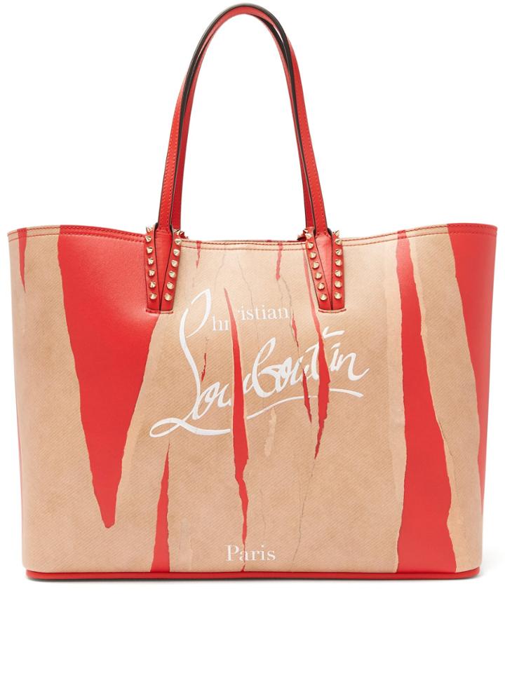 Christian Louboutin Cabata Kraft Leather Tote