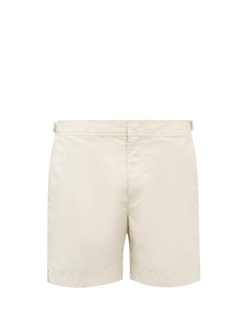 Orlebar Brown - Bulldog Ii Swim Shorts - Mens - Beige