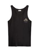 Saturdays Nyc Nick Ginkgo-print Cotton Tank Top