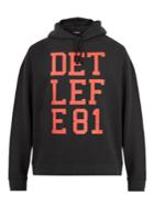 Raf Simons Detlefe 81-print Hooded Cotton Sweatshirt