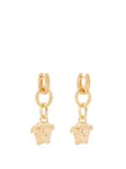 Matchesfashion.com Versace - Medusa Head Drop Earrings - Womens - Gold
