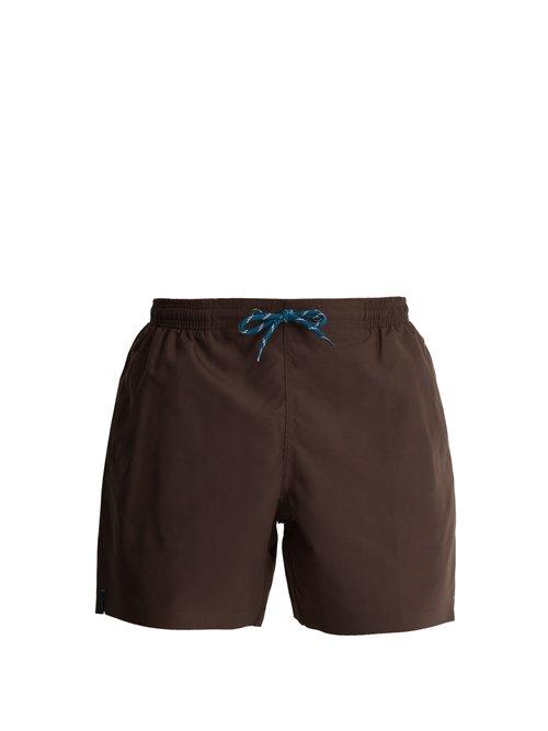 Matchesfashion.com Maran - The Classic Swim Shorts - Mens - Brown