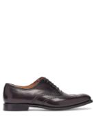 Matchesfashion.com Church's - Belin Leather Oxford Brogues - Mens - Dark Burgundy