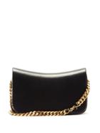 Matchesfashion.com Saint Laurent - Elise Ysl-plaque Leather Shoulder Bag - Womens - Black