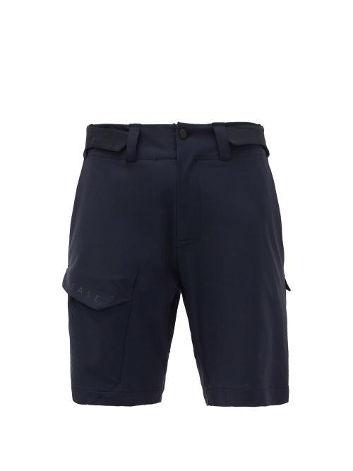 Matchesfashion.com Sease - Sailing Cargo Stretch-twill Shorts - Mens - Navy