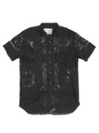 By Walid - Lucas Cotton-lace Shirt - Mens - Black