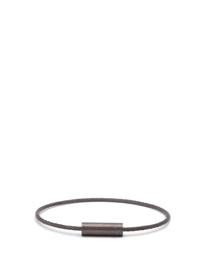 Le Gramme Le 7 Sterling Silver Cable Bracelet