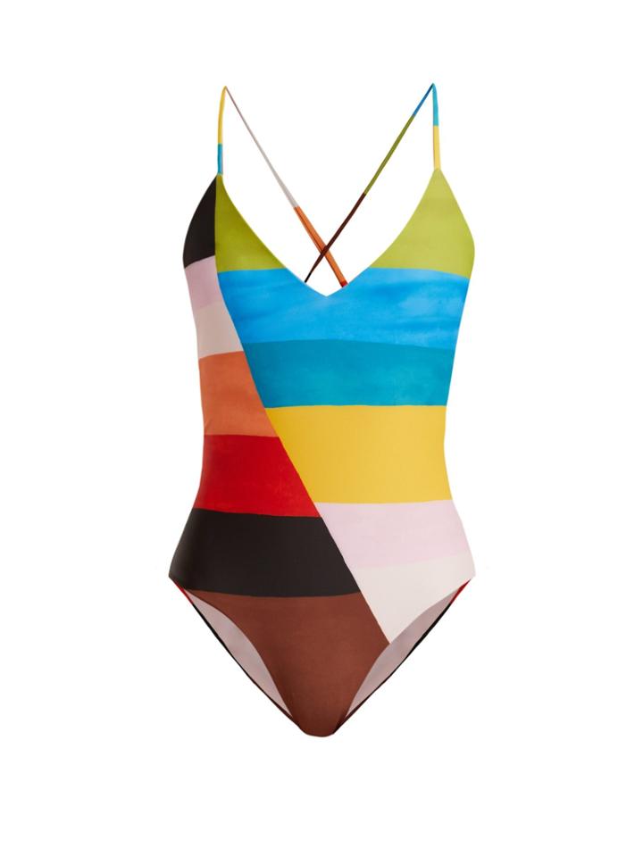 Mara Hoffman Emma V-neck Swimsuit