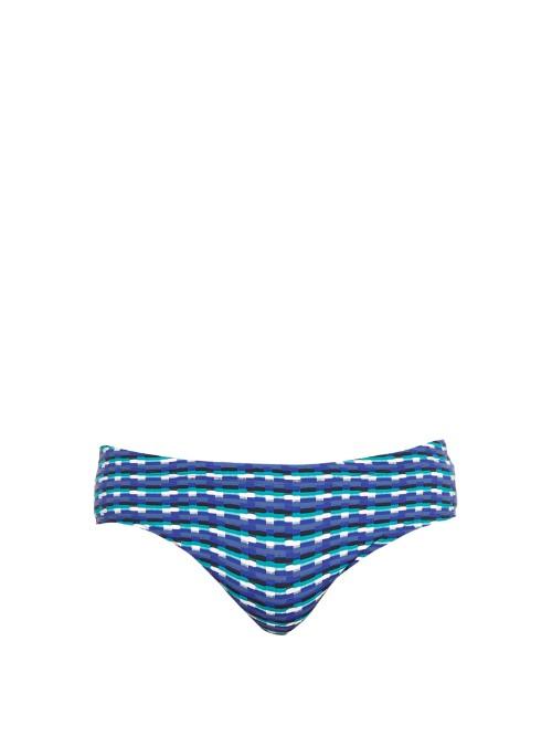 Robinson Les Bains Stanford Magi Tiles-print Swim Briefs