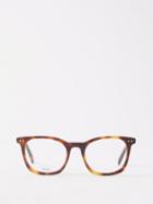 Celine Eyewear - Thin Story Round Tortoiseshell-acetate Glasses - Womens - Brown