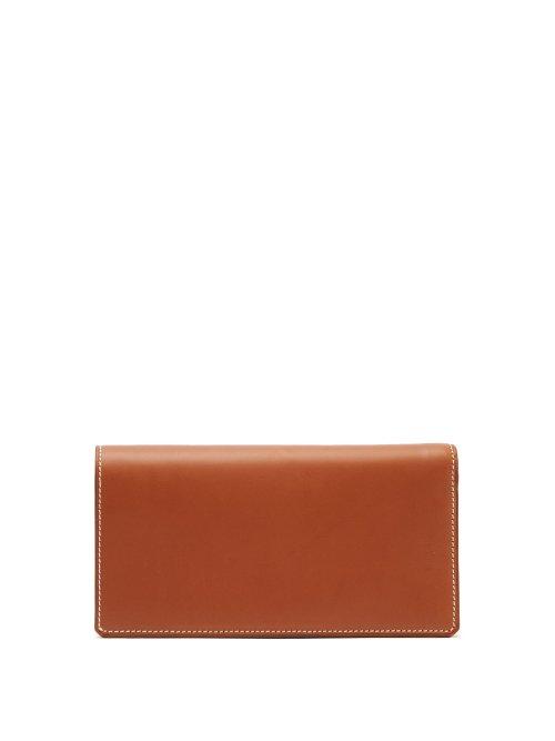 Matchesfashion.com Connolly - Bi Fold Envelope Leather Wallet - Mens - Tan