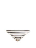 Matchesfashion.com Asceno - Low Rise Striped Bikini Briefs - Womens - Beige Stripe