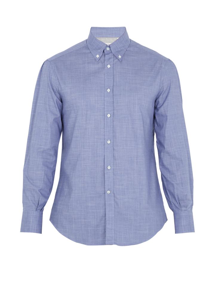 Brunello Cucinelli Single-cuff Cotton Shirt