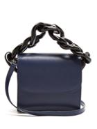 Marques Almeida Oversized Curb-chain Leather Shoulder Bag