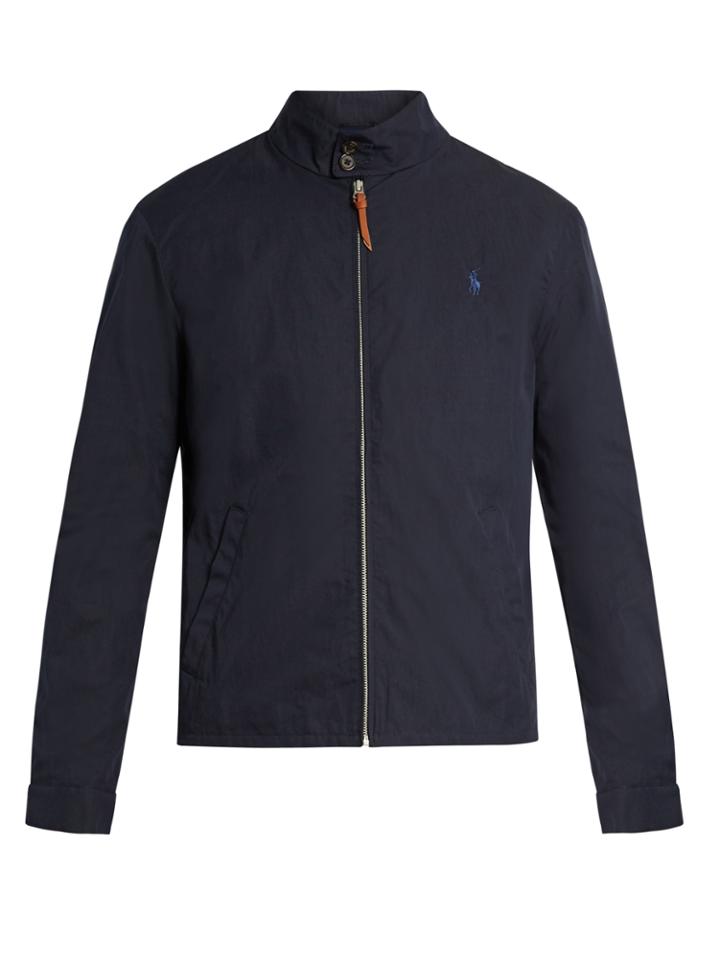 Polo Ralph Lauren Logo-embroidered Harrington Jacket