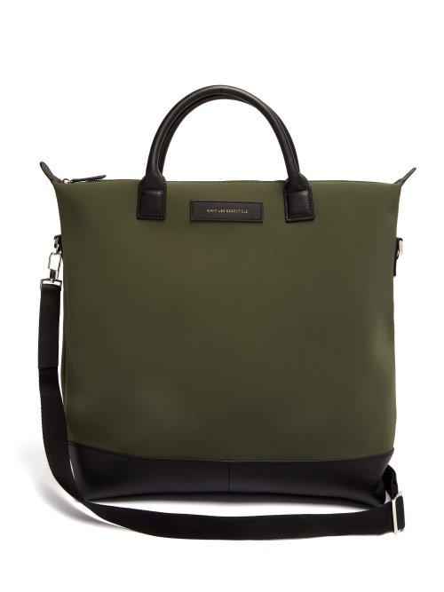 Matchesfashion.com Want Les Essentiels - O'hare Shopper Neoprene Tote Bag - Mens - Khaki