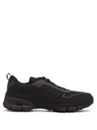 Matchesfashion.com Prada - Gabardine And Rubber Trainers - Mens - Black