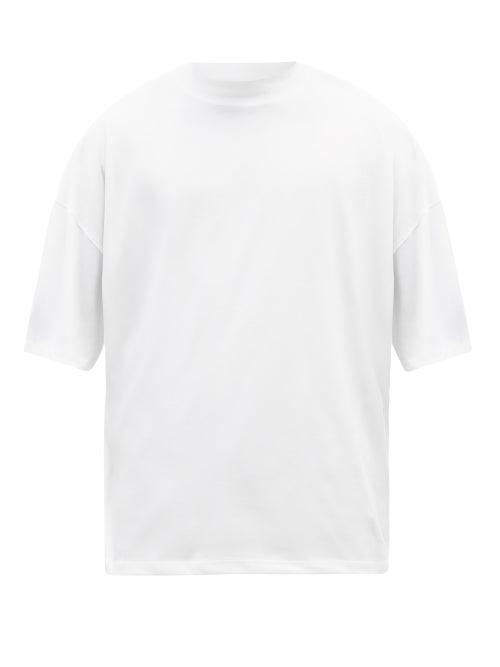 Matchesfashion.com Jil Sander - Oversized Cotton-jersey T-shirt - Mens - White