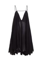 Matchesfashion.com Jacquemus - Bellezza Chiffon Dress - Womens - Black