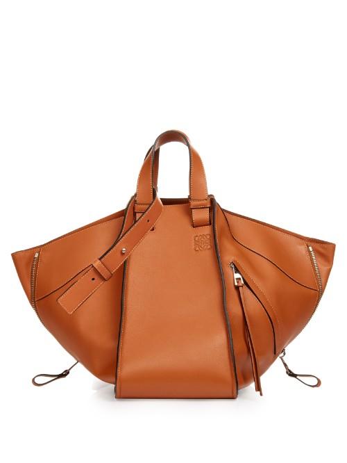 Loewe Hammock Small Leather Tote