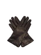 Matchesfashion.com Gucci - Bee Motif Leather Gloves - Mens - Black
