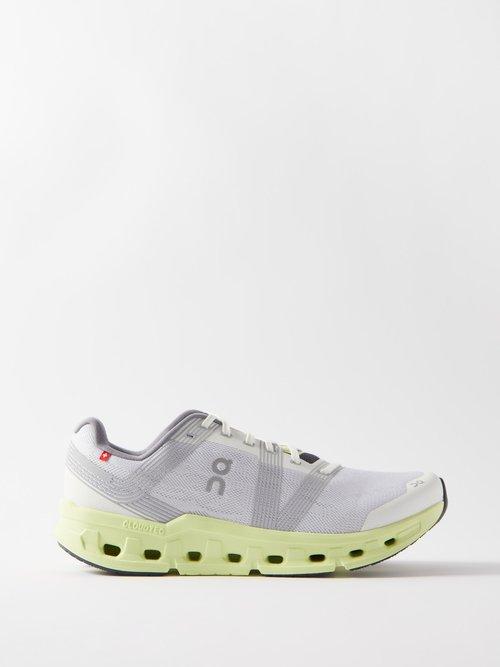 On - Cloudgo Mesh Running Trainers - Mens - White Yellow