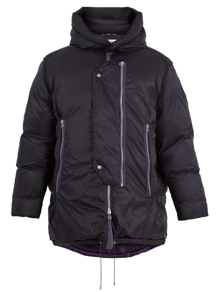 Oamc Detachable-hood Padded-down Coat