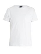 Matchesfashion.com Thom Sweeney - Patch Pocket Crew Neck Linen T Shirt - Mens - White