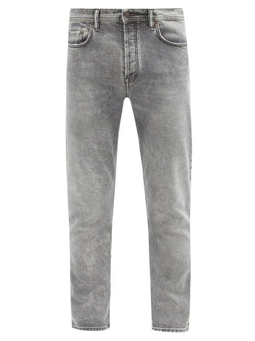 Matchesfashion.com Acne Studios - River Slim-leg Jeans - Mens - Grey