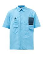 Fendi - Multi-pocket Cotton-poplin Shirt - Mens - White