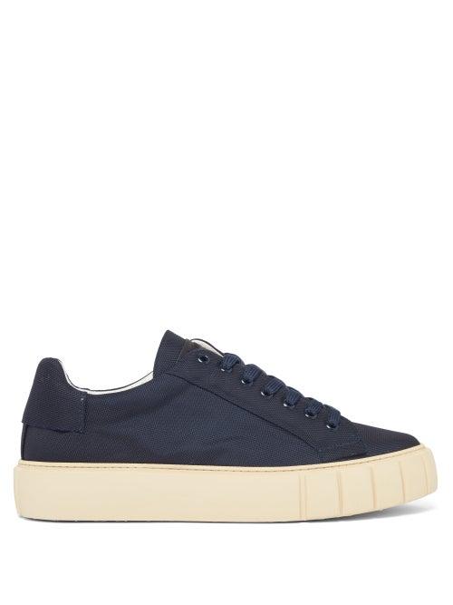 Matchesfashion.com Primury - Dyo Piqu Trainers - Mens - Blue Multi