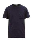 Matchesfashion.com Orlebar Brown - Sammy Slubbed Cotton Jersey T Shirt - Mens - Navy