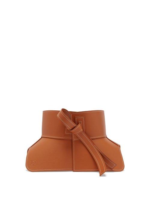 Matchesfashion.com Loewe - Obi Leather Belt - Womens - Tan