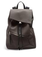 Matchesfashion.com Loewe - Puzzle Grained Leather Backpack - Mens - Grey