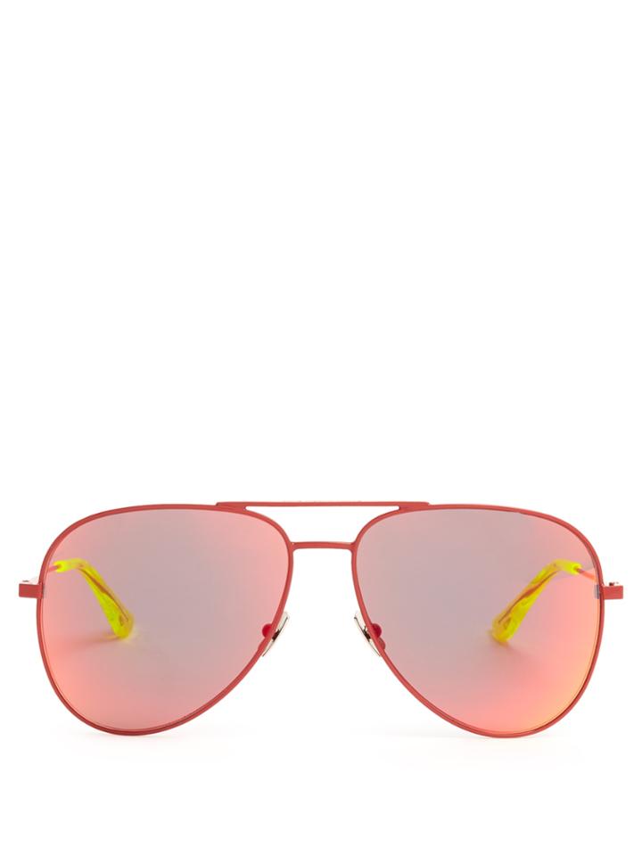 Saint Laurent Classic 11 Surf Aviator Sunglasses