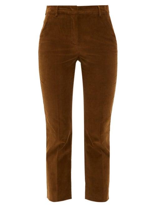 Matchesfashion.com Weekend Max Mara - Fiero Trousers - Womens - Mid Brown