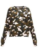 Matchesfashion.com The Upside - Bondi Forest Camo Jersey Sweatshirt - Womens - Multi