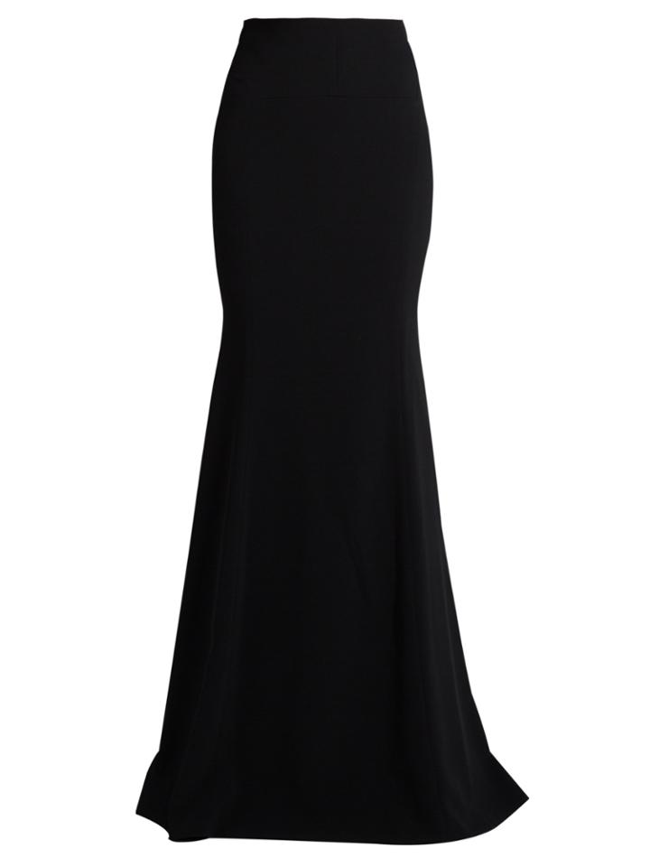 Roland Mouret Aries Double-crepe Maxi Skirt
