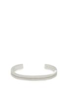Matchesfashion.com All Blues - U Beam Brushed Sterling Silver Cuff - Mens - Silver