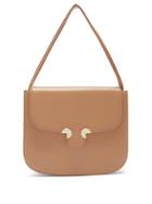 Matchesfashion.com Rodo - Smooth-leather Shoulder Bag - Womens - Beige