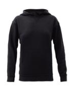 Matchesfashion.com Lululemon - All Yours Cotton-blend Jersey Hooded Sweatshirt - Womens - Black