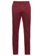Incotex Slim-fit Cotton-blend Chino Trousers