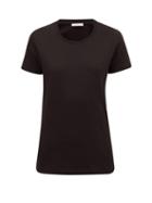 Matchesfashion.com Moncler - Logo-appliqu Cotton T-shirt - Womens - Black